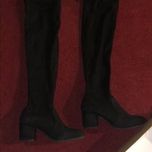 Charlottes Russe high knee boots.